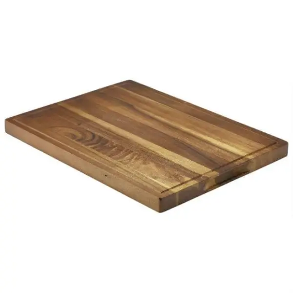 Wooden Carving Board: 40 x 30 x 2.5cm