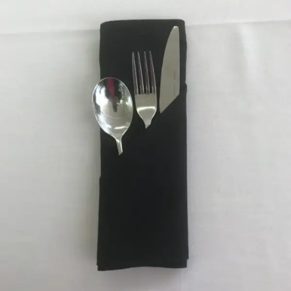 Napkin: Black
