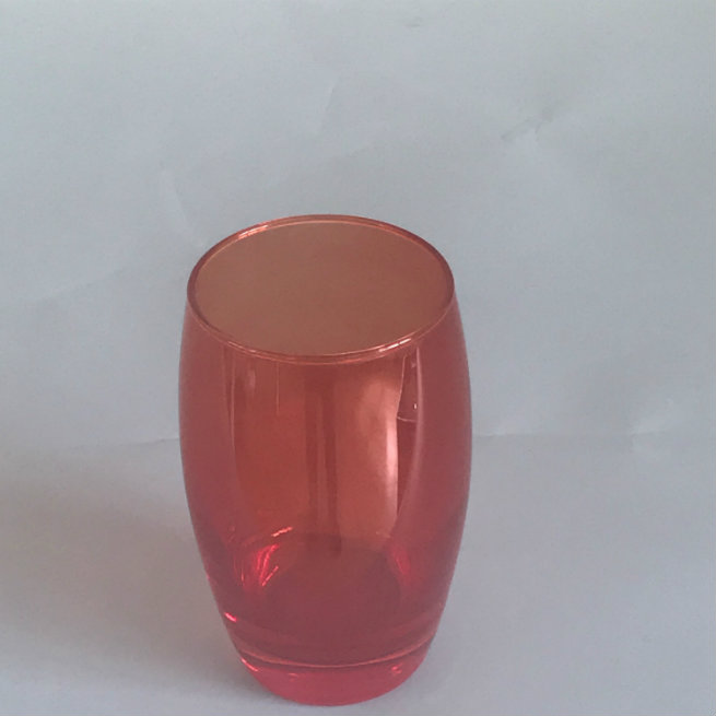 Water Glass Red