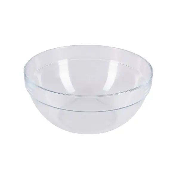 9" Glass Salad Bowl